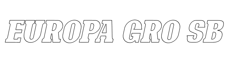 Bonaro Outline Italic Demo Outline Italic  Free Fonts Download