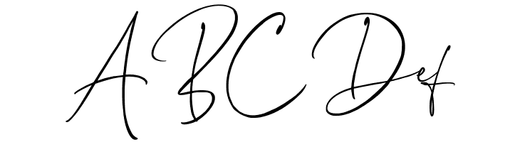 Ethikopia Signature  Free Fonts Download