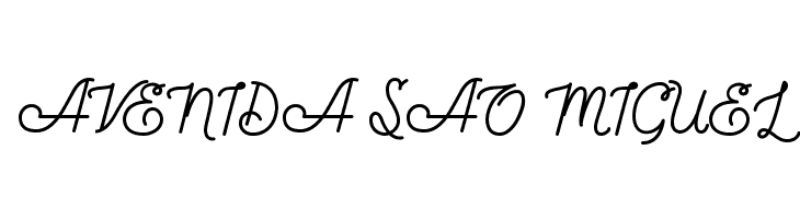 Shibuyah Monoline  Free Fonts Download