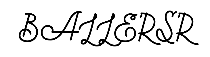 Shibuyah Monoline  Free Fonts Download