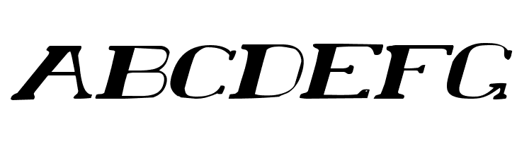 Chardin Doihle Expanded Italic  Free Fonts Download