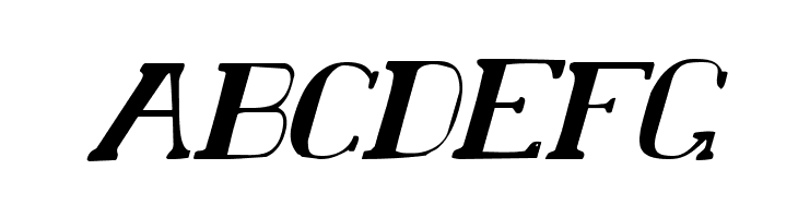 Chardin Doihle Condensed Italic  Free Fonts Download