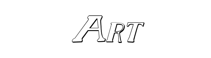 Chardin Doihle Shadow Italic  Free Fonts Download