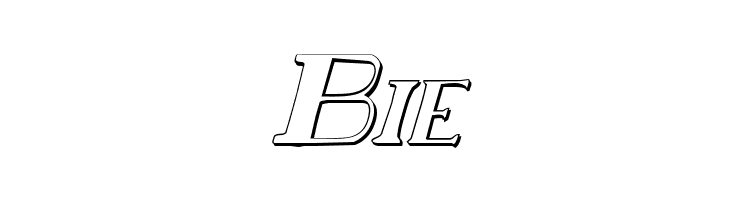 Chardin Doihle Shadow Italic  Free Fonts Download