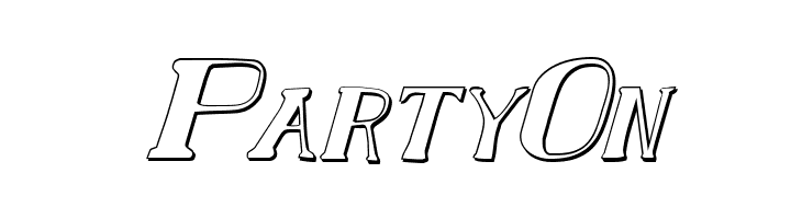 Chardin Doihle Shadow Italic  Free Fonts Download