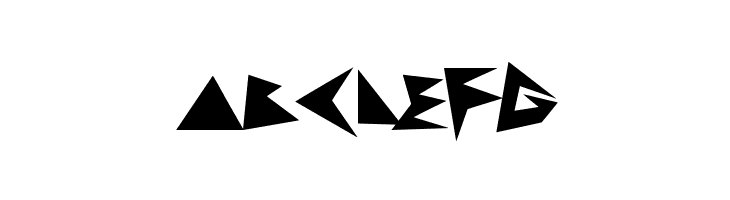 zig zag zeg  Free Fonts Download