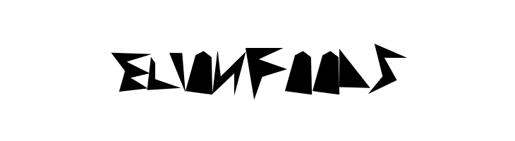 zig zag zeg  Free Fonts Download