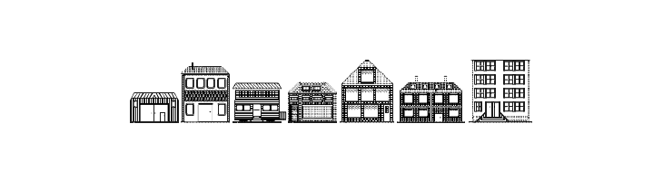 Houses Regular  Free Fonts Download