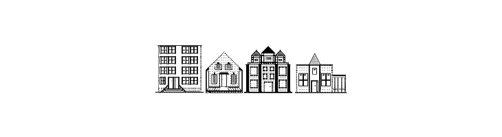Houses Regular  Free Fonts Download