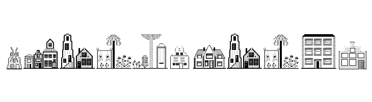 Houses Regular  Free Fonts Download