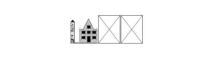 Houses Five Regular  Free Fonts Download