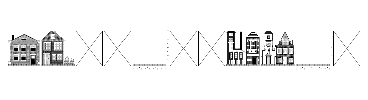 Houses Five Regular  Free Fonts Download