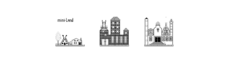 Houses Five Regular  Free Fonts Download