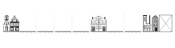 Houses Five Regular  Free Fonts Download