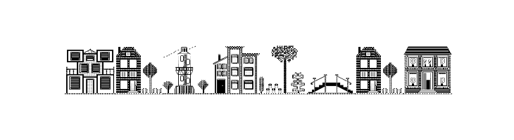 Houses Two Regular  Free Fonts Download