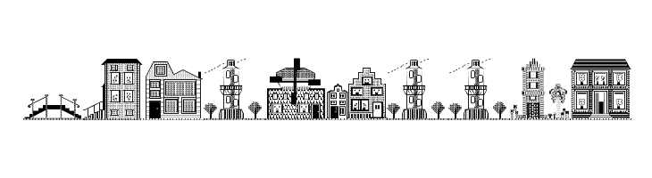 Houses Two Regular  Free Fonts Download
