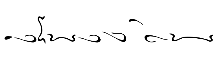 Aero Font One Swash  Free Fonts Download