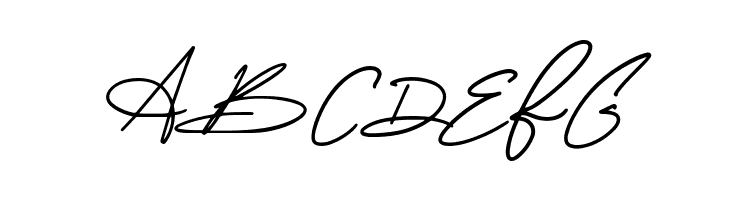 Amerika Signature Demo Regular  Free Fonts Download