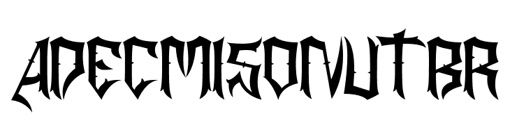 ASGORE  Free Fonts Download