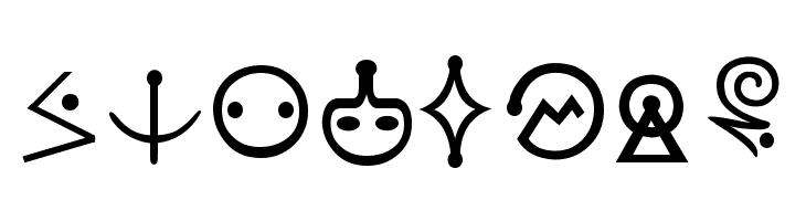 Futurama-Alien-Alphabet-One  Free Fonts Download