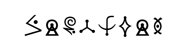 Futurama-Alien-Alphabet-One  Free Fonts Download