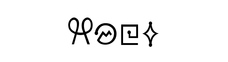 Futurama-Alien-Alphabet-One  Free Fonts Download