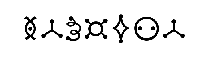 Futurama-Alien-Alphabet-One  Free Fonts Download