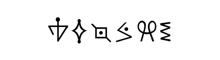 Futurama-Alien-Alphabet-One  Free Fonts Download