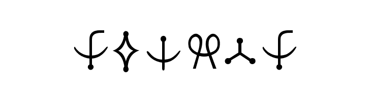 Futurama-Alien-Alphabet-One  Free Fonts Download