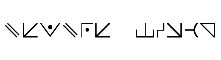 Futurama-Alien-Alphabet-Two  Free Fonts Download