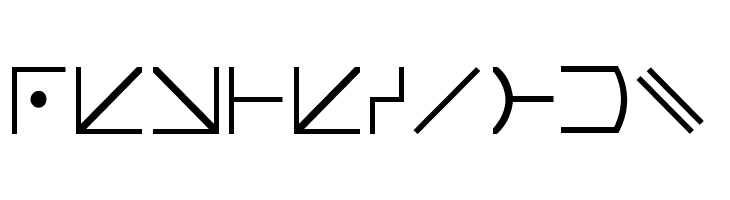 Futurama-Alien-Alphabet-Two  Free Fonts Download