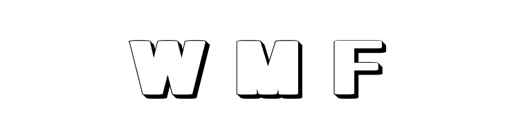 geometric RegularShadow  Free Fonts Download