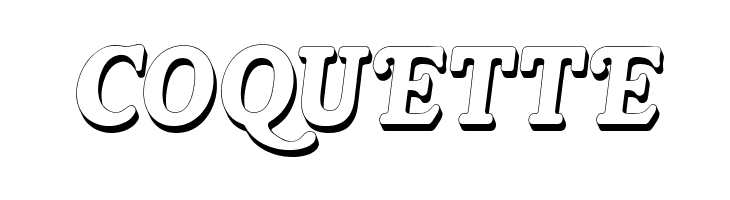 Kamryn 3D Italic  Free Fonts Download