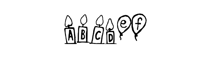 Happy Birthday Regular  Free Fonts Download