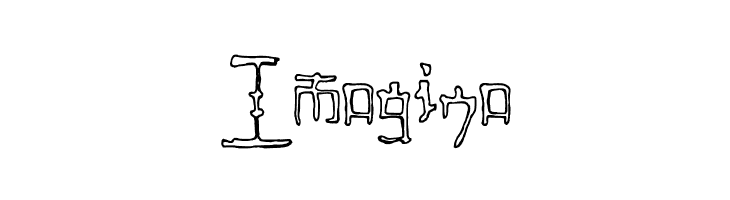 Fast Monk Ink Outline Regular  Free Fonts Download