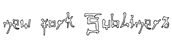 Fast Monk Ink Outline Regular  Free Fonts Download