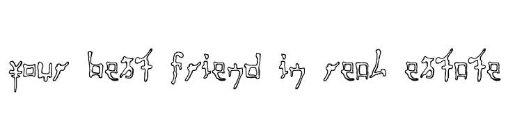 Fast Monk Ink Outline Regular  Free Fonts Download