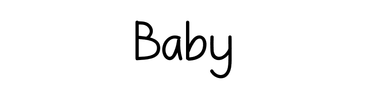 Baby Giraffe  Free Fonts Download