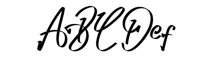 single binghod  Free Fonts Download