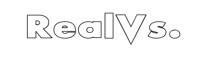 Scream outlined  Free Fonts Download