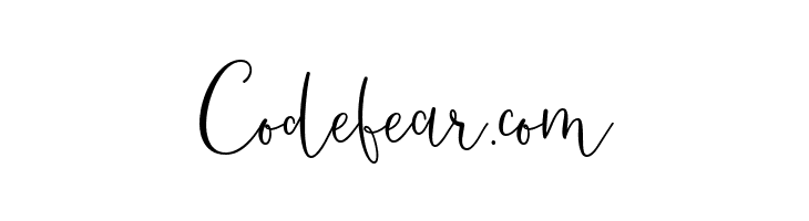 Amelia Esthery Script  Free Fonts Download