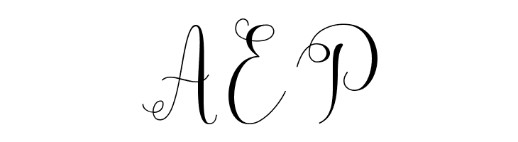 Candlelight Dinner-personal use  Free Fonts Download