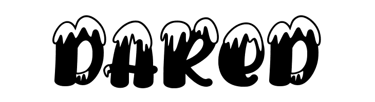 Hello Snow - Personal use  Free Fonts Download