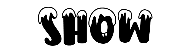 Hello Snow - Personal use  Free Fonts Download