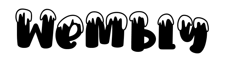 Hello Snow - Personal use  Free Fonts Download