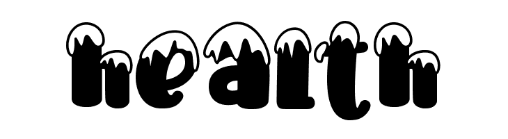 Hello Snow - Personal use  Free Fonts Download