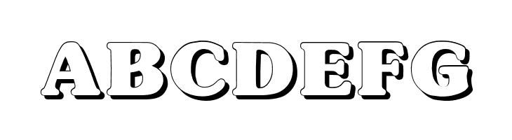 Subway Shadow  Free Fonts Download