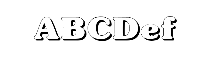 Subway Shadow  Free Fonts Download