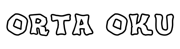 JMHKORAKOUTLINE-Regular  Free Fonts Download