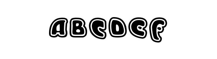 Moderno Outline  Free Fonts Download